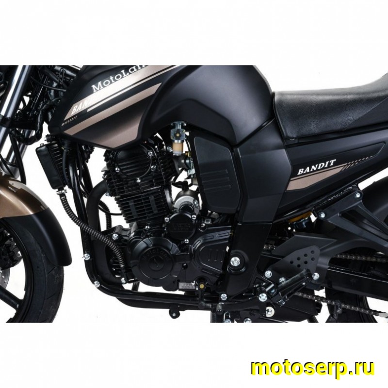 Купить  Мотоцикл Motoland BANDIT 300 17/17, коричневый Диск/Диск, масл. радиатор.  (шт) (ML 21876 (ФОТО купить с доставкой по Москве и России, цена, технические характеристики, комплектация фото  - motoserp.ru