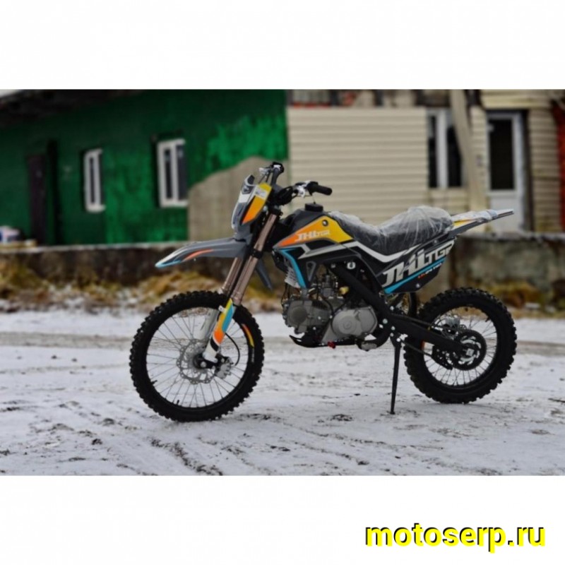 Купить  Питбайк JHL LK24 YX140EM 19/16 (механ. сцепл., эл. стартер) (шт) (SM купить с доставкой по Москве и России, цена, технические характеристики, комплектация фото  - motoserp.ru