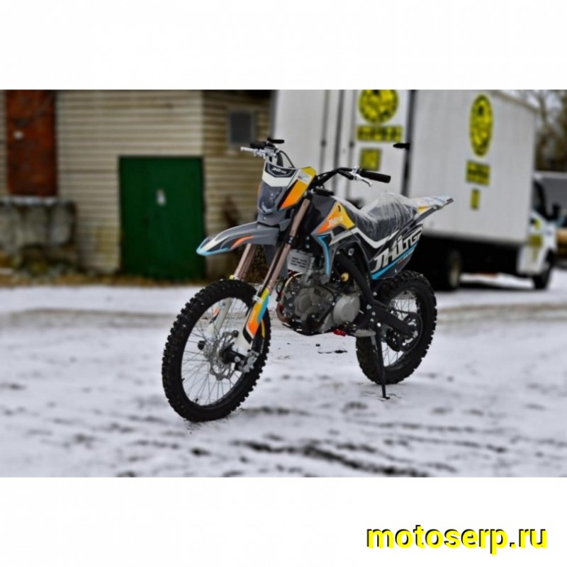 Купить  Питбайк JHL LK24 YX140EM 19/16 (механ. сцепл., эл. стартер) (шт) (SM купить с доставкой по Москве и России, цена, технические характеристики, комплектация фото  - motoserp.ru