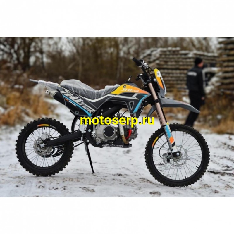 Купить  Питбайк JHL LK24 YX140EM 19/16 (механ. сцепл., эл. стартер) (шт) (SM купить с доставкой по Москве и России, цена, технические характеристики, комплектация фото  - motoserp.ru