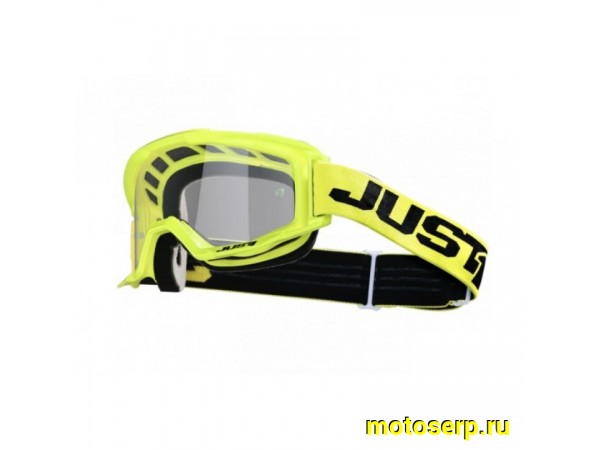 Купить  Очки мото Кросс JUST1 VITRO желтый/черный (шт) (SM 604-1800 купить с доставкой по Москве и России, цена, технические характеристики, комплектация фото  - motoserp.ru