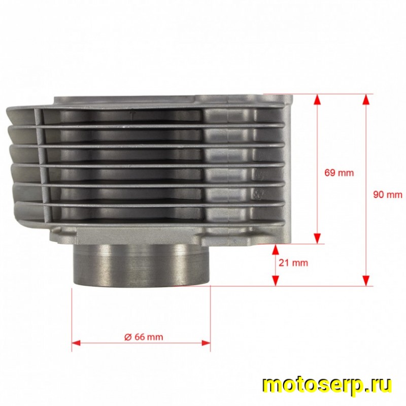 Купить  ЦПГ, поршневая группа 1Р63QML,1Р63QMK  180cc (D62.5; p-15) ATV 200 голая (шт) (Regul 010310010 купить с доставкой по Москве и России, цена, технические характеристики, комплектация фото  - motoserp.ru