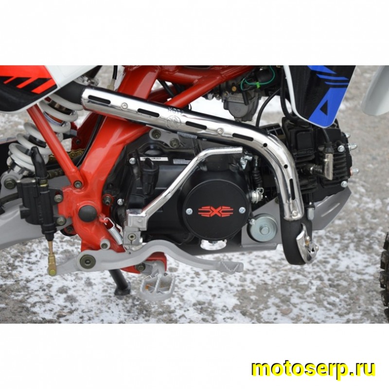 Купить  Мопед / питбайк X-MOTOS RX 50 (125сс)  17/14" мех.кпп, 139FMB, фара/повор/стоп/зеркала, кик+электр. (шт) (ФОТО купить с доставкой по Москве и России, цена, технические характеристики, комплектация фото  - motoserp.ru