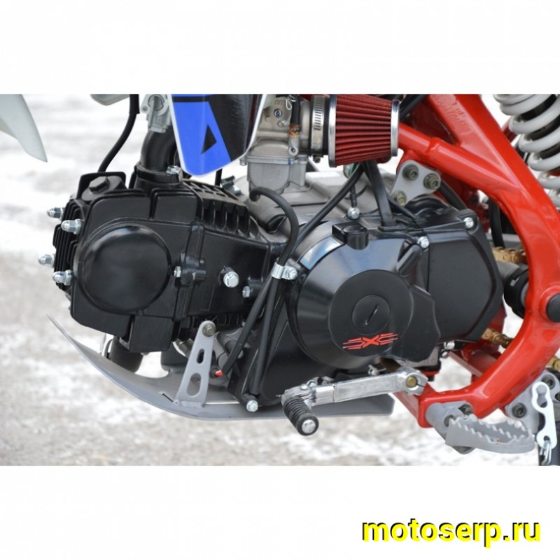 Купить  Мопед / питбайк X-MOTOS RX 50 (125сс)  17/14" мех.кпп, 139FMB, фара/повор/стоп/зеркала, кик+электр. (шт) (ФОТО купить с доставкой по Москве и России, цена, технические характеристики, комплектация фото  - motoserp.ru