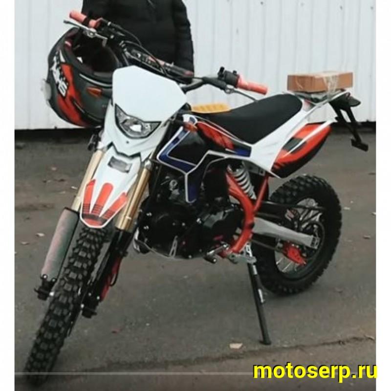 Купить  Мопед / питбайк X-MOTOS RX 50 (125сс)  17/14" мех.кпп, 139FMB, фара/повор/стоп/зеркала, кик+электр. (шт) (ФОТО купить с доставкой по Москве и России, цена, технические характеристики, комплектация фото  - motoserp.ru