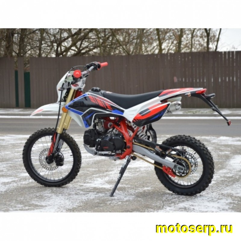 Купить  Мопед / питбайк X-MOTOS RX 50 (125сс)  17/14" мех.кпп, 139FMB, фара/повор/стоп/зеркала, кик+электр. (шт) (ФОТО купить с доставкой по Москве и России, цена, технические характеристики, комплектация фото  - motoserp.ru