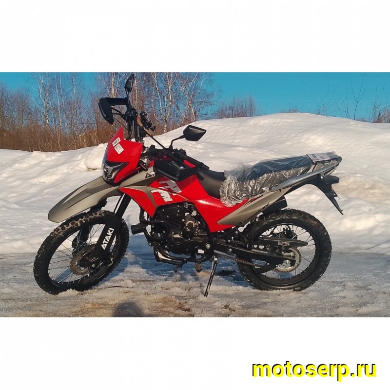 Купить  Мотоцикл внедорожный ATAKI CROSSER 300 (4T PR300) ПТС 21/18 Красный (шт) (SM купить с доставкой по Москве и России, цена, технические характеристики, комплектация фото  - motoserp.ru