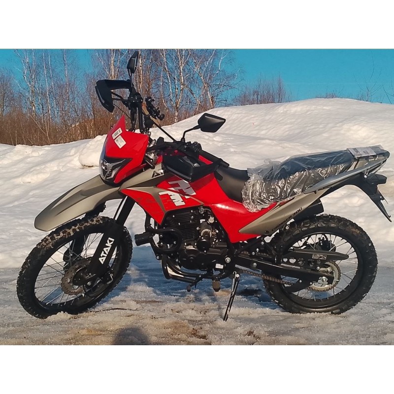 Купить  Мотоцикл внедорожный ATAKI CROSSER 300 (4T PR300) ПТС 21/18 Красный (шт) (SM купить с доставкой по Москве и России, цена, технические характеристики, комплектация фото  - motoserp.ru