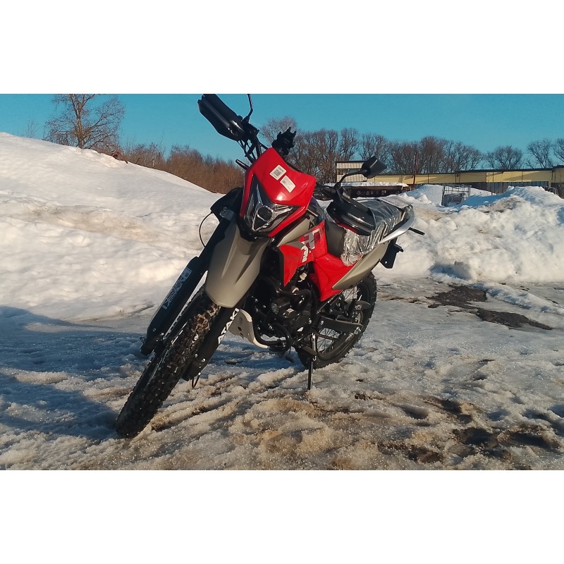 Купить  Мотоцикл внедорожный ATAKI CROSSER 300 (4T PR300) ПТС 21/18 Красный (шт) (SM купить с доставкой по Москве и России, цена, технические характеристики, комплектация фото  - motoserp.ru
