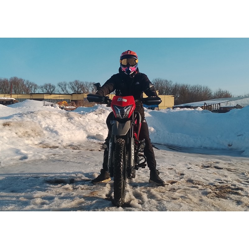 Купить  Мотоцикл внедорожный ATAKI CROSSER 300 (4T PR300) ПТС 21/18 Красный (шт) (SM купить с доставкой по Москве и России, цена, технические характеристики, комплектация фото  - motoserp.ru