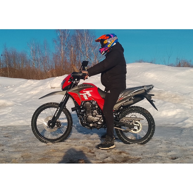 Купить  Мотоцикл внедорожный ATAKI CROSSER 300 (4T PR300) ПТС 21/18 Красный (шт) (SM купить с доставкой по Москве и России, цена, технические характеристики, комплектация фото  - motoserp.ru
