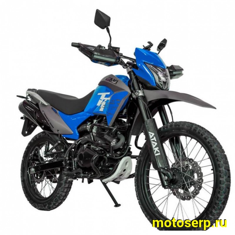 Купить  Мотоцикл внедорожный ATAKI CROSSER 300 (4T PR300) ПТС 21/18 Синий (шт) (SM (ФОТО купить с доставкой по Москве и России, цена, технические характеристики, комплектация фото  - motoserp.ru