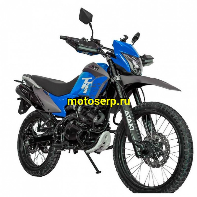 Купить  Мотоцикл внедорожный ATAKI CROSSER 300 (4T PR300) ПТС 21/18 Синий (шт) (SM (ФОТО купить с доставкой по Москве и России, цена, технические характеристики, комплектация фото  - motoserp.ru