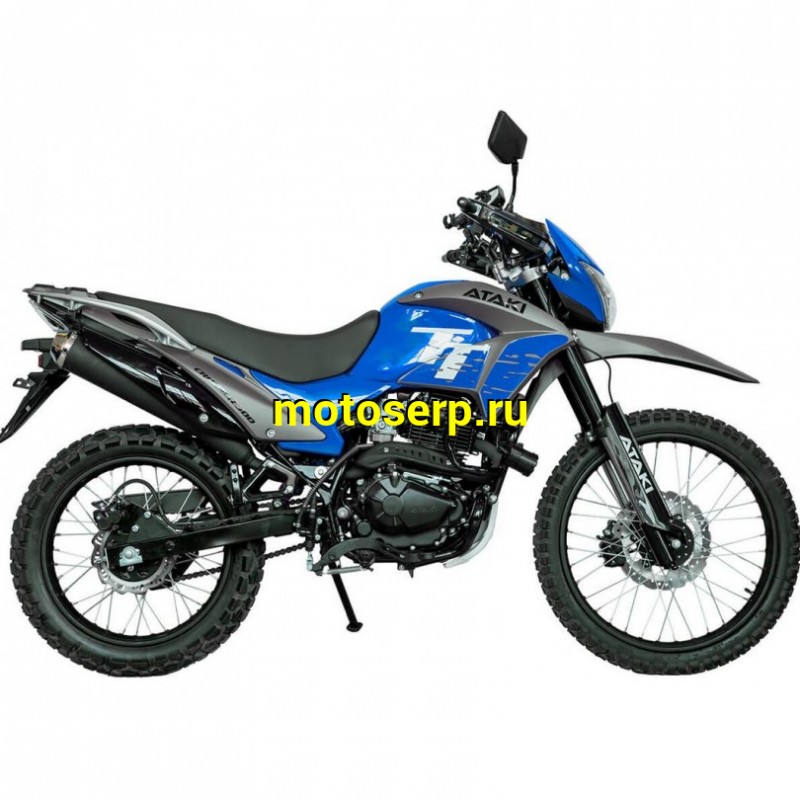Купить  Мотоцикл внедорожный ATAKI CROSSER 300 (4T PR300) ПТС 21/18 Синий (шт) (SM (ФОТО купить с доставкой по Москве и России, цена, технические характеристики, комплектация фото  - motoserp.ru
