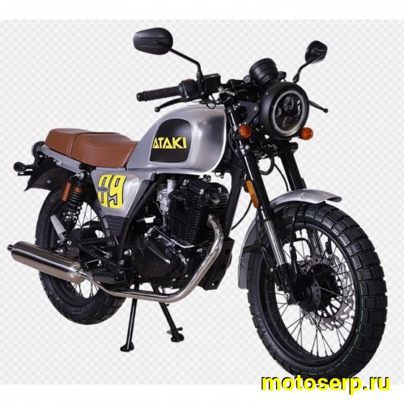 Купить  Мотоцикл ATAKI WEEK 9 (ZS175FMM-5 PR) 4Т ПТС 17/17 диск/бараб.(шт)  купить с доставкой по Москве и России, цена, технические характеристики, комплектация фото  - motoserp.ru