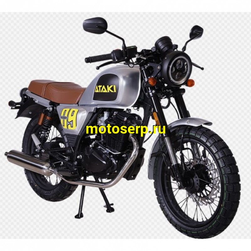 Купить  Мотоцикл ATAKI WEEK 9 (ZS175FMM-5 PR) 4Т ПТС 17/17 диск/бараб.(шт)  купить с доставкой по Москве и России, цена, технические характеристики, комплектация фото  - motoserp.ru