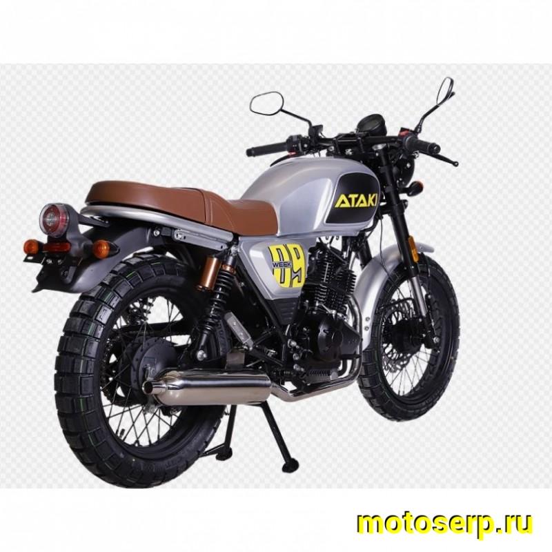 Купить  Мотоцикл ATAKI WEEK 9 (ZS175FMM-5 PR) 4Т ПТС 17/17 диск/бараб.(шт)  купить с доставкой по Москве и России, цена, технические характеристики, комплектация фото  - motoserp.ru