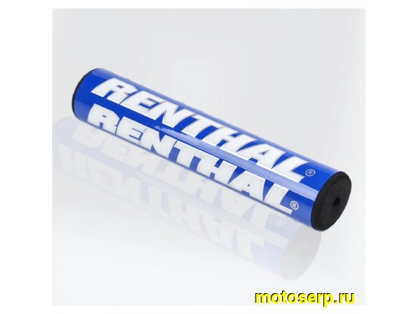 Купить  Защита на руль (подушка) Renthal круглая (цвет: синий) (шт) (ML 11657 купить с доставкой по Москве и России, цена, технические характеристики, комплектация фото  - motoserp.ru