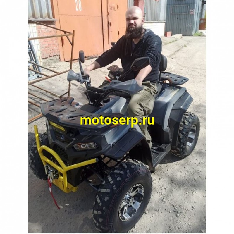 Купить  200cc Квадроцикл ATV TBM Thunder Lux 200сс, 10/10", лебедка, литые колеса, фара-балка, защита рук, спинка, зерказа, фаркоп (шт) (Regul (ФОТО купить с доставкой по Москве и России, цена, технические характеристики, комплектация фото  - motoserp.ru