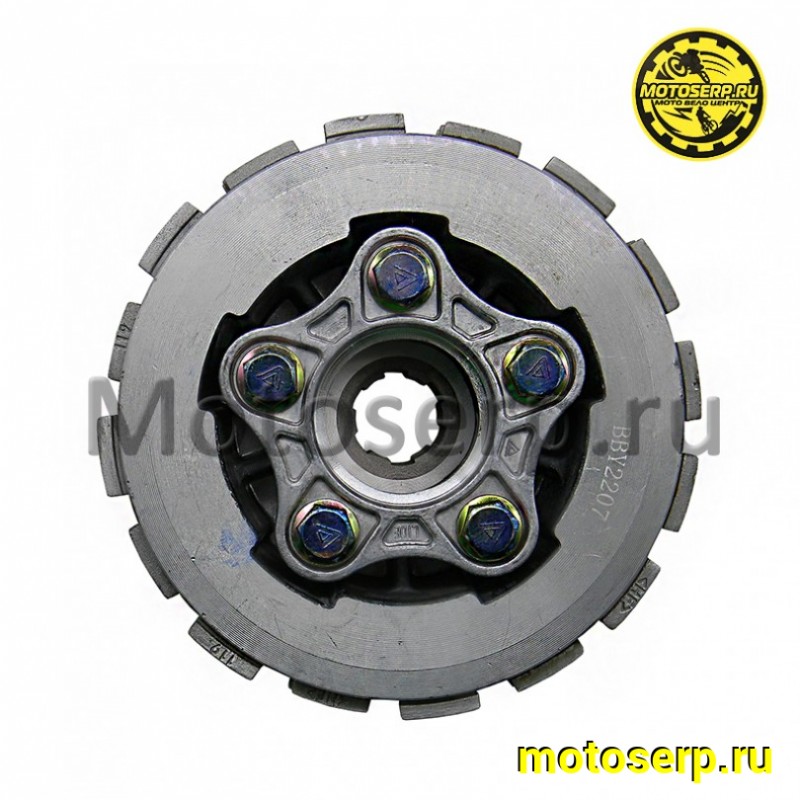 Купить  Сцепление (муфта, корзина, барабан сцепл) в сб. 172FMM и др (голая , без корзины, 7 дисков) (шт) (Кокурин купить с доставкой по Москве и России, цена, технические характеристики, комплектация фото  - motoserp.ru