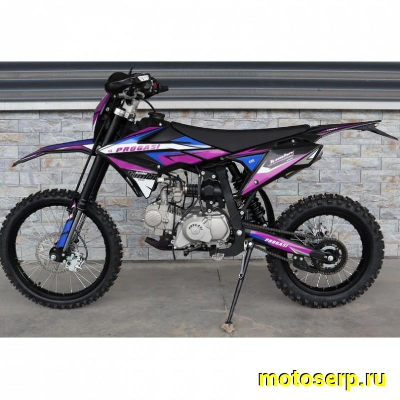 Купить  Питбайк Progasi Jumbo 150 19/16", мех, эл/кикстарт, фильтр бокс, защ. рук, защита карт, стопсигн. (шт) (ФОТО купить с доставкой по Москве и России, цена, технические характеристики, комплектация фото  - motoserp.ru