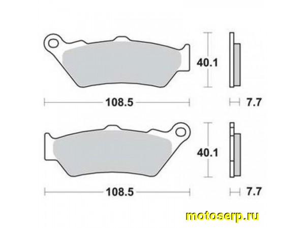 Купить  Колодки тормозные  Lucas TRW &ndash; MCB671 Aprilia ETV Capo Nord, Moto 650, Pegaso 650, BMW F 650 (пар) (0 купить с доставкой по Москве и России, цена, технические характеристики, комплектация фото  - motoserp.ru