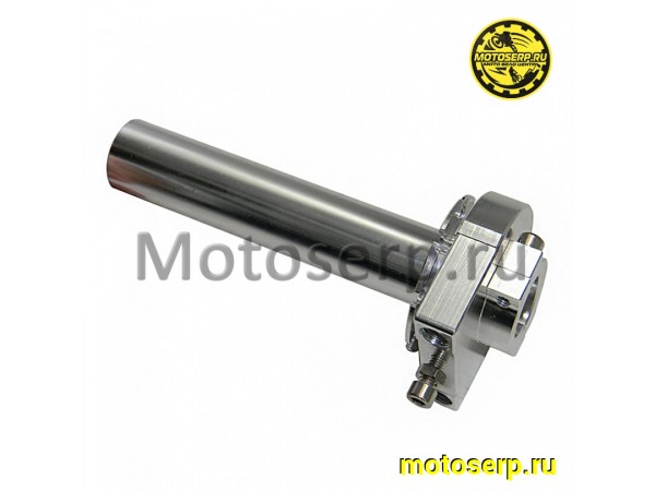 Купить  Ручка газа короткоходная (15 градусов) (тюнинг) серебристые (шт) (0  купить с доставкой по Москве и России, цена, технические характеристики, комплектация фото  - motoserp.ru