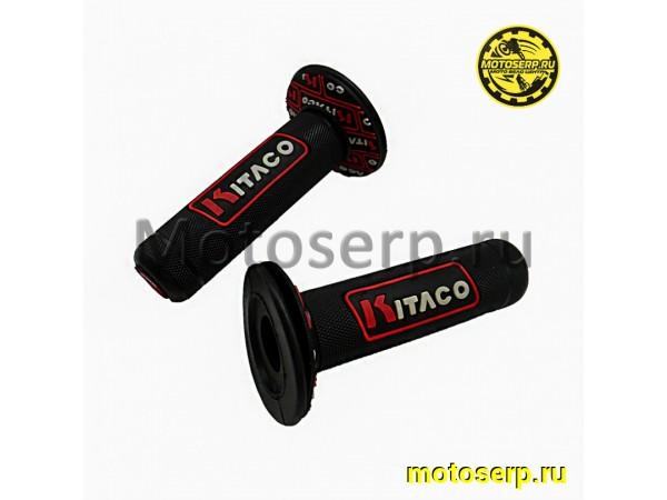 Купить  Ручки руля (грипсы) ZX-В635 KITACO (черный) (шт) (0 купить с доставкой по Москве и России, цена, технические характеристики, комплектация фото  - motoserp.ru