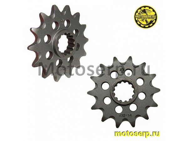 Купить  Звезда ведущая JTF432.14SC (шт) (0 купить с доставкой по Москве и России, цена, технические характеристики, комплектация фото  - motoserp.ru
