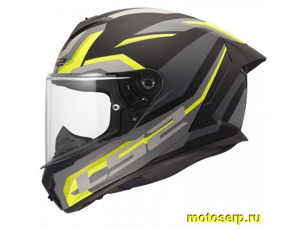 Купить  Шлем закрытый LS2 FF820 RAPID 3 HYPER Black H-V Yellow (XXXL) интеграл  (шт) (LS купить с доставкой по Москве и России, цена, технические характеристики, комплектация фото  - motoserp.ru