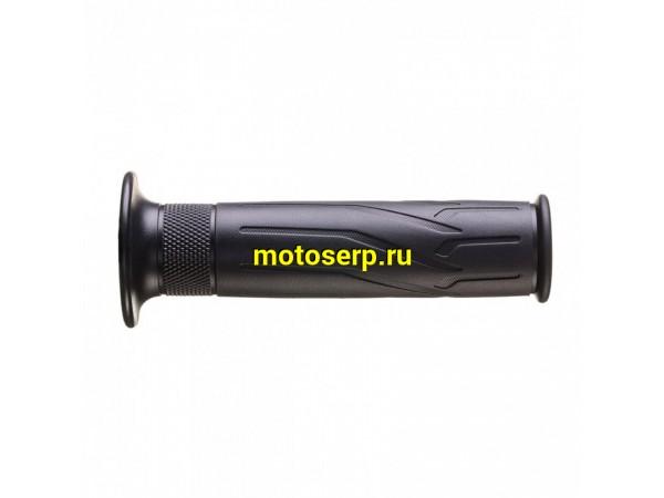Купить  Ручки руля (грипсы) ARIETE YAMAHA style #4 22-25мм/120мм, открытые, цвет Черный  (комп) (DB 02638/SSF купить с доставкой по Москве и России, цена, технические характеристики, комплектация фото  - motoserp.ru