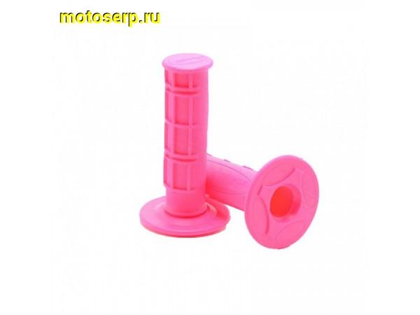 Купить  Ручки руля (грипсы) Кросс мягкие розовые (пара) (ANKON 033765 купить с доставкой по Москве и России, цена, технические характеристики, комплектация фото  - motoserp.ru