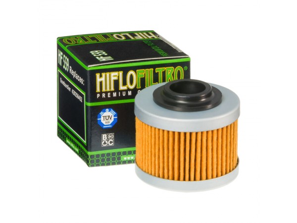 Купить  Масл. фильтр HI FLO HF559 (шт) (0 купить с доставкой по Москве и России, цена, технические характеристики, комплектация фото  - motoserp.ru