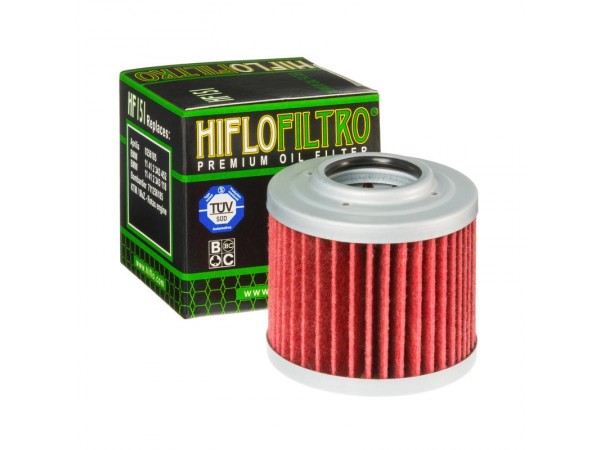Купить  Масл. фильтр HI FLO HF151 (X305) 62352 (шт) (TS купить с доставкой по Москве и России, цена, технические характеристики, комплектация фото  - motoserp.ru