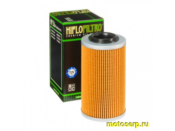 Купить  Масл. фильтр HI FLO HF556 (шт)  (0 купить с доставкой по Москве и России, цена, технические характеристики, комплектация фото  - motoserp.ru