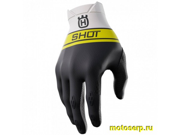 Купить  Перчатки SHOT AEROLITE LE HUSQVARNA черные (XXL) p12 (пар) (0 купить с доставкой по Москве и России, цена, технические характеристики, комплектация фото  - motoserp.ru