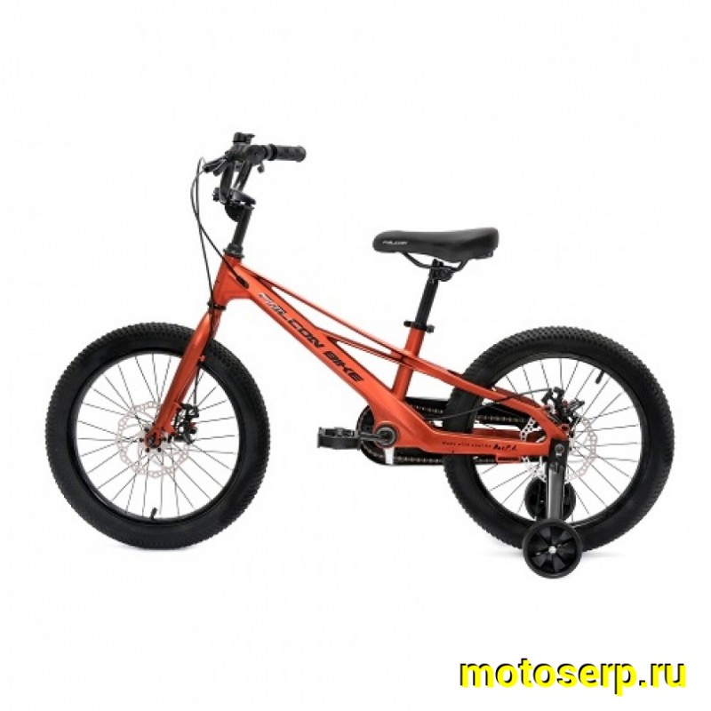 Купить  18" FALCON BIKE MILD оранжевый (Фалкон Милд) 18"; 1ск; рама-магний; тормоз-Disk (шт) (ART (M купить с доставкой по Москве и России, цена, технические характеристики, комплектация фото  - motoserp.ru