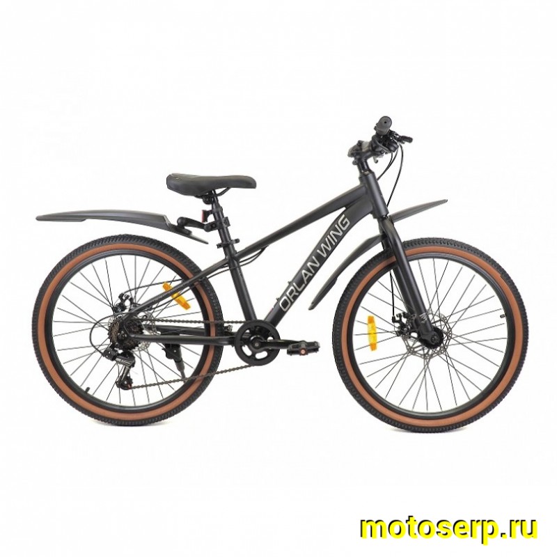 Купить  24" ORLAN WING SHIFT 1.0 черный (Орлан Винг Шифт 1.0) 24"; 6ск; рама-алюминий; тормоз-Disk (шт) (ART (M купить с доставкой по Москве и России, цена, технические характеристики, комплектация фото  - motoserp.ru