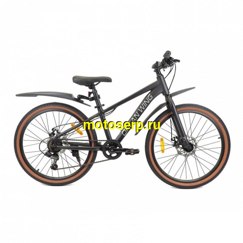 Купить  24" ORLAN WING SHIFT 1.0 черный (Орлан Винг Шифт 1.0) 24"; 6ск; рама-алюминий; тормоз-Disk (шт) (ART (M купить с доставкой по Москве и России, цена, технические характеристики, комплектация фото  - motoserp.ru