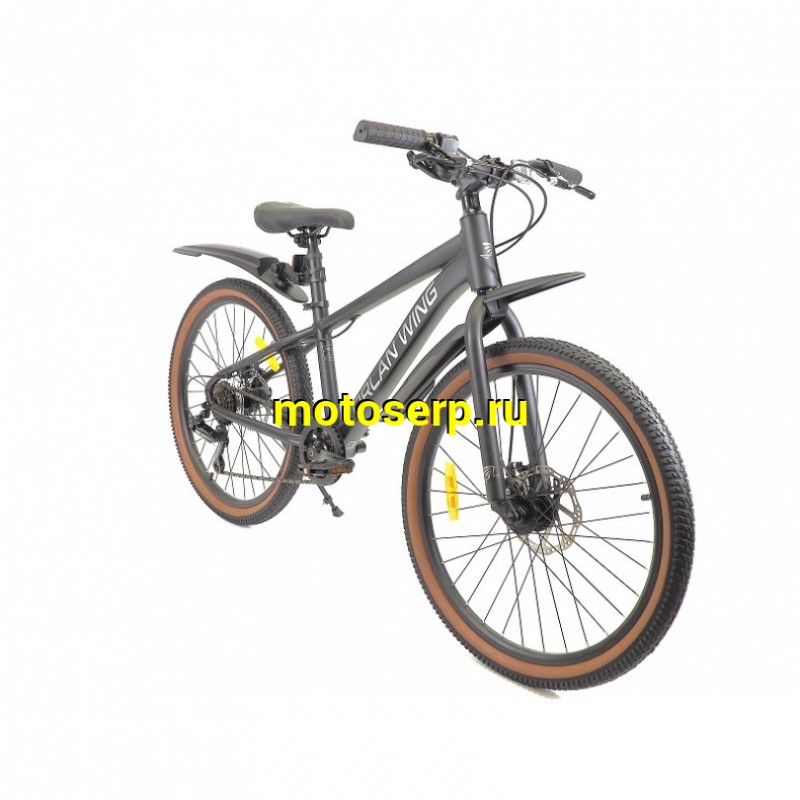 Купить  24" ORLAN WING SHIFT 1.0 черный (Орлан Винг Шифт 1.0) 24"; 6ск; рама-алюминий; тормоз-Disk (шт) (ART (M купить с доставкой по Москве и России, цена, технические характеристики, комплектация фото  - motoserp.ru