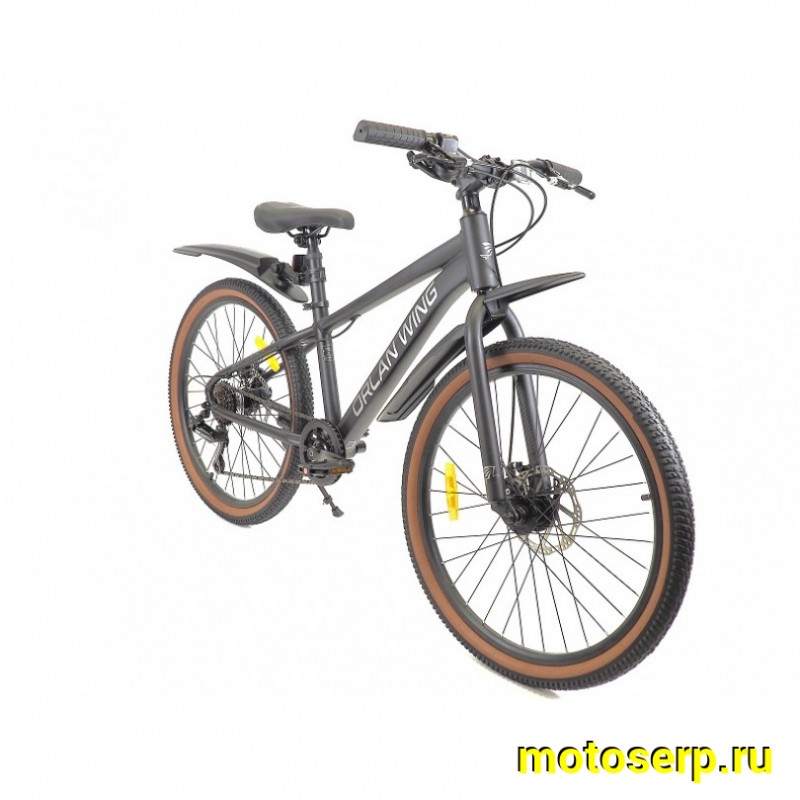 Купить  24" ORLAN WING SHIFT 1.0 черный (Орлан Винг Шифт 1.0) 24"; 6ск; рама-алюминий; тормоз-Disk (шт) (ART (M купить с доставкой по Москве и России, цена, технические характеристики, комплектация фото  - motoserp.ru