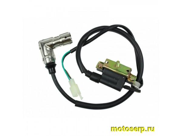 Купить  Катушка зажигания высоковольтная (бабина) 4T 153FMI, 154FMI, TTR125 (с металлическим свечным колпачком) (шт) (0 купить с доставкой по Москве и России, цена, технические характеристики, комплектация фото  - motoserp.ru