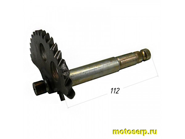 Купить  Сектор пусковой (полумесяц) 152QMI 157QMJ Станд (L-112mm) 125-150cc (с пружиной) (шт) (TATA 10222749 купить с доставкой по Москве и России, цена, технические характеристики, комплектация фото  - motoserp.ru