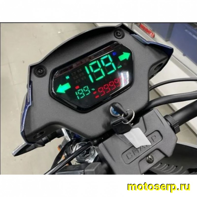 Купить  Мопед Regulmoto Alpha (RM-5) Синий 4Т; 50cc;  колеса 17/17"литые; 4пер, диск/диск, LED фара, USB-порт (шт) 01250 (ФОТО купить с доставкой по Москве и России, цена, технические характеристики, комплектация фото  - motoserp.ru