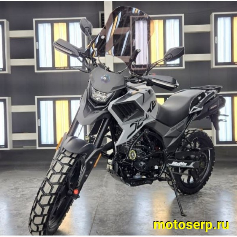 Купить  Мотоцикл внедорожный Regulmoto DUKE (ЭПТС), Тур-эндуро, 17/17, 175FMM + баланс. вал, 4T, 300cc, 6КПП, ветр. стекло.,противотуманки (шт) (Regul купить с доставкой по Москве и России, цена, технические характеристики, комплектация фото  - motoserp.ru