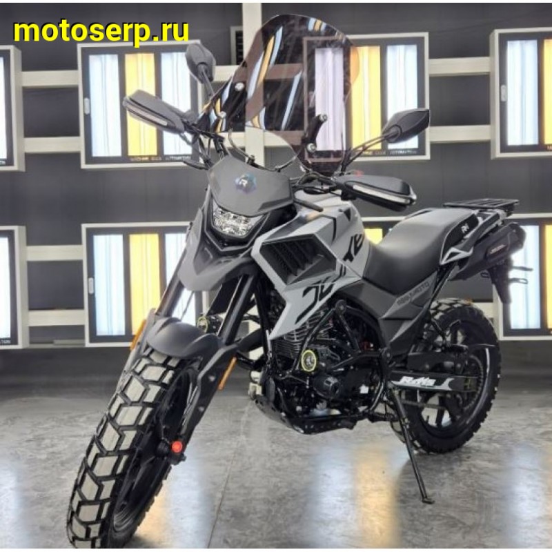 Купить  Мотоцикл внедорожный Regulmoto DUKE (ЭПТС), Тур-эндуро, 17/17, 175FMM + баланс. вал, 4T, 300cc, 6КПП, ветр. стекло.,противотуманки (шт) (Regul купить с доставкой по Москве и России, цена, технические характеристики, комплектация фото  - motoserp.ru