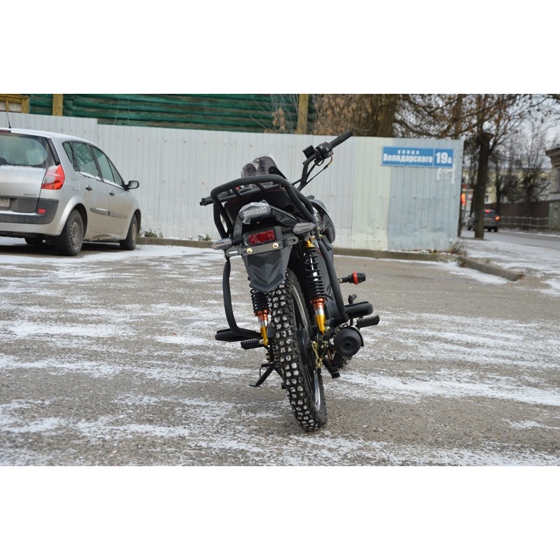 Купить  Мопед Alpha Jaguar RS Sport  4Т; 50cc; колеса 17/17"литые; 4пер, эл. старт; диск/бар, обтекатель, пеги (шт) 01250 (ФОТО купить с доставкой по Москве и России, цена, технические характеристики, комплектация фото  - motoserp.ru