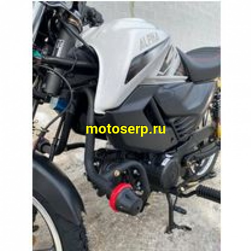 Купить  Мопед ALPHA JAGUAR RS SPORT  4Т; 50cc; колеса 17/17"литые; 4пер, эл. старт; диск/бар, обтекатель, пеги (шт) 01250 (ФОТО купить с доставкой по Москве и России, цена, технические характеристики, комплектация фото  - motoserp.ru