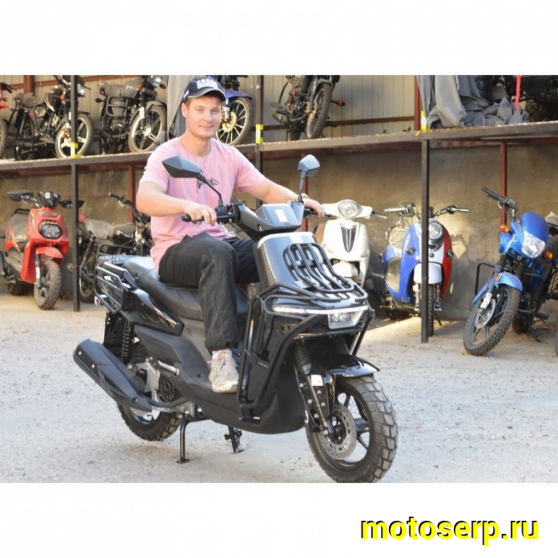 Купить  Скутер MM TANK VECTOR 2  (Вектор 2) 50cc, 4Т,возд. охл. ,торм. диск/диск. (шт) 01500 (0 купить с доставкой по Москве и России, цена, технические характеристики, комплектация фото  - motoserp.ru