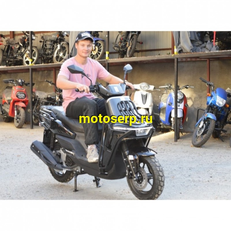 Купить  Скутер MM TANK VECTOR 2  (Вектор 2) 50cc, 4Т,возд. охл. ,торм. диск/диск. (шт) 01500 (0 купить с доставкой по Москве и России, цена, технические характеристики, комплектация фото  - motoserp.ru